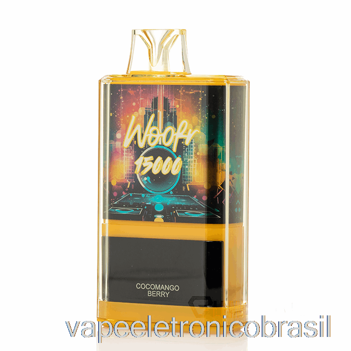 Vape Eletrônico Woofr 15000 Descartável Cocomango Berry